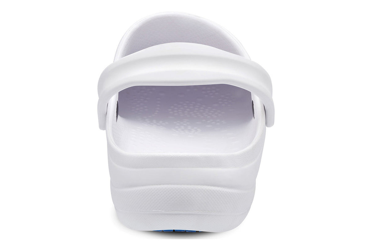 Revive Non-Slip Comfy Work Shoe Clog - White