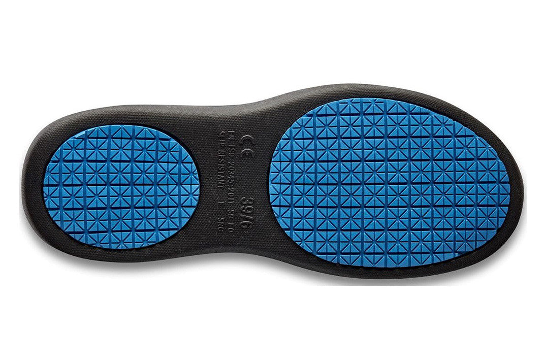 Protect Non-Slip Comfortable Work Clog with Safety Toe Cap & Vents - Black