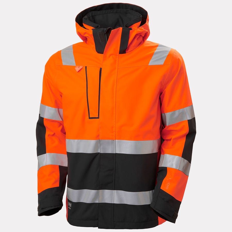 Helly Hansen - Alna 2.0 Shell Jacket - 71195 - Orange/Ebony