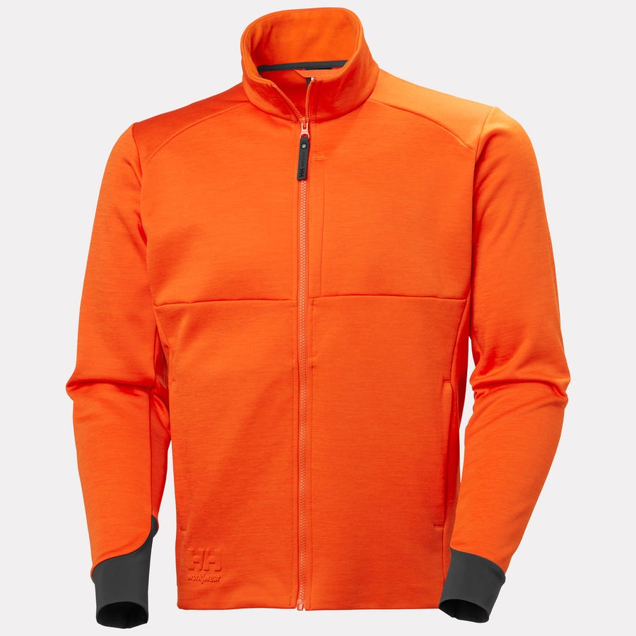 Helly Hansen - Tech Midlayer - 72380 - Dark Orange Melange