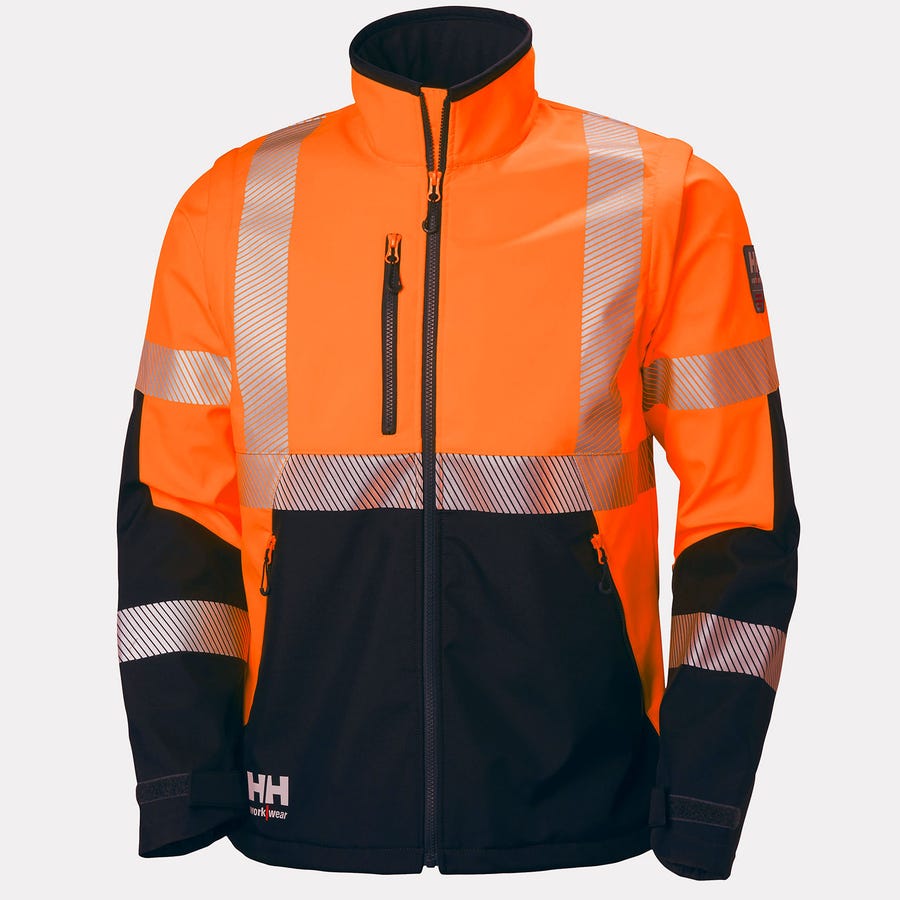Helly Hansen - Icu Softs Jacket - 74272 - Orange/Ebony
