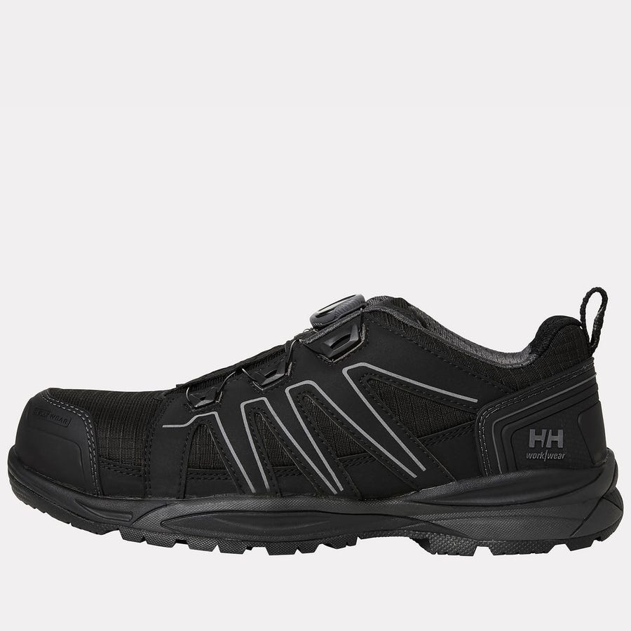Helly Hansen - Manchester Low Boa S3S - 78423 - Black/Grey
