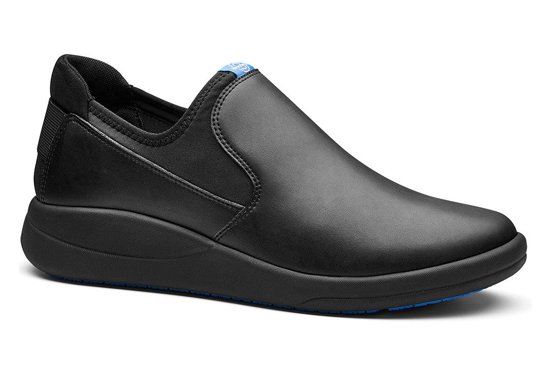 Vitalise Non-Slip Comfortable Work Slip On Shoe - Black