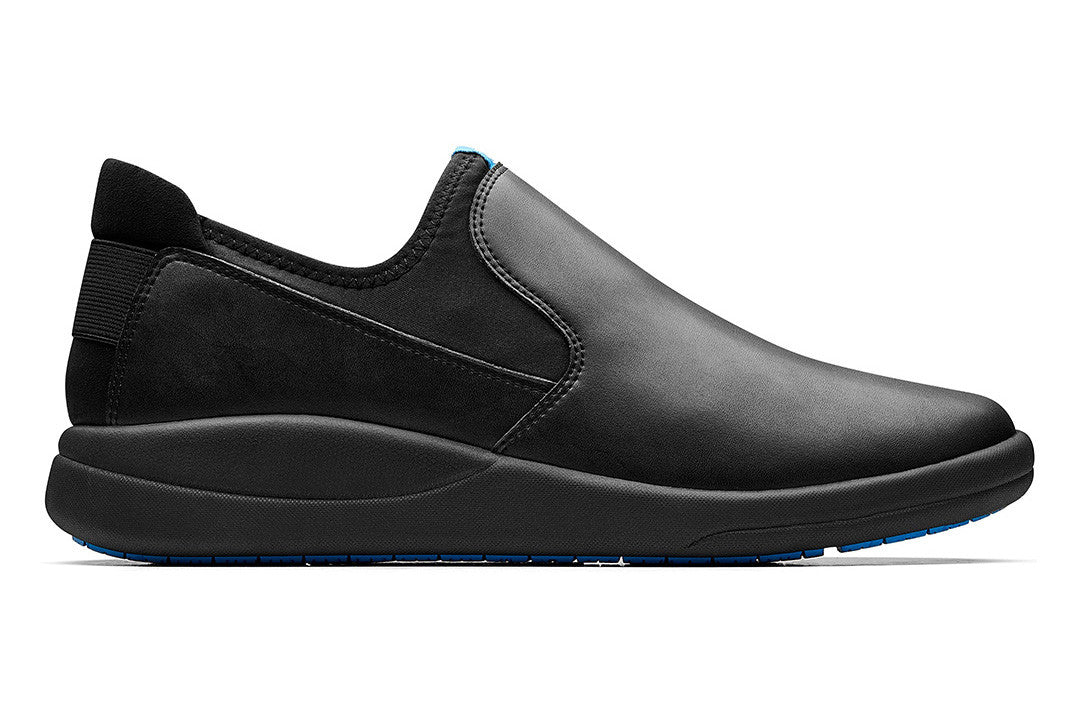 Vitalise Non-Slip Comfortable Work Slip On Shoe - Black