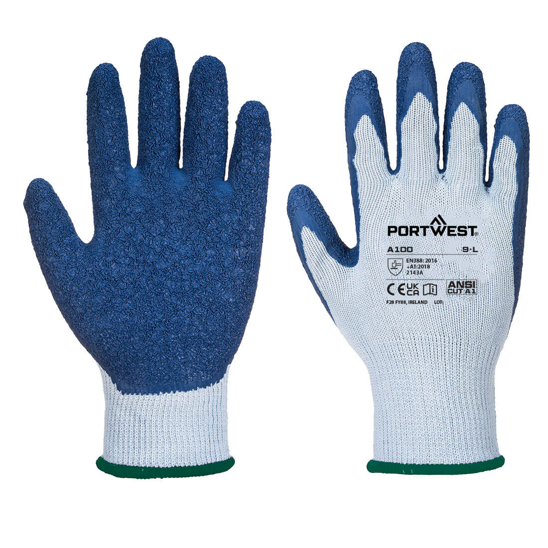Portwest - Grip 10 Latex Glove - A100