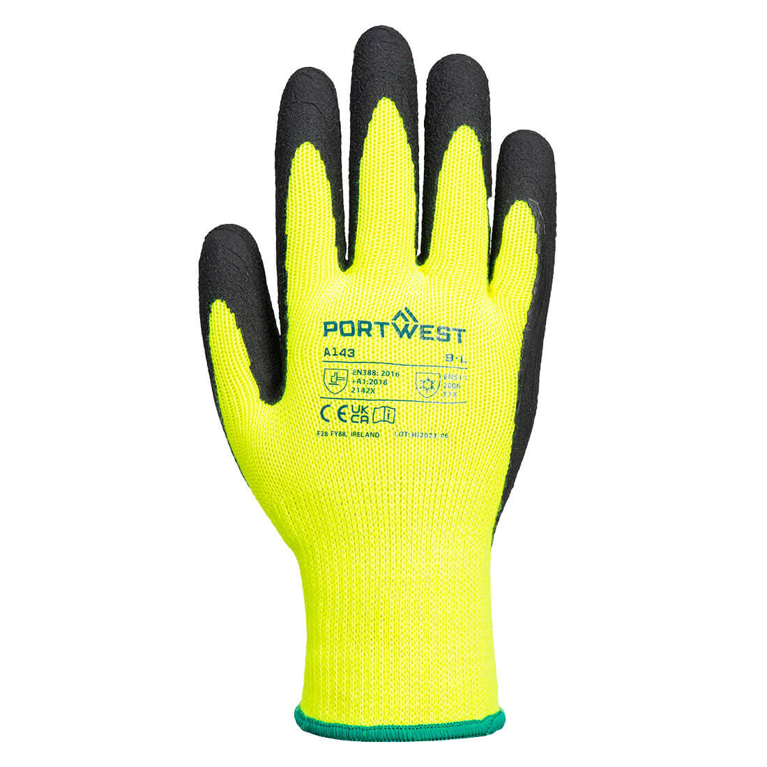 A143 Yellow/Black Back