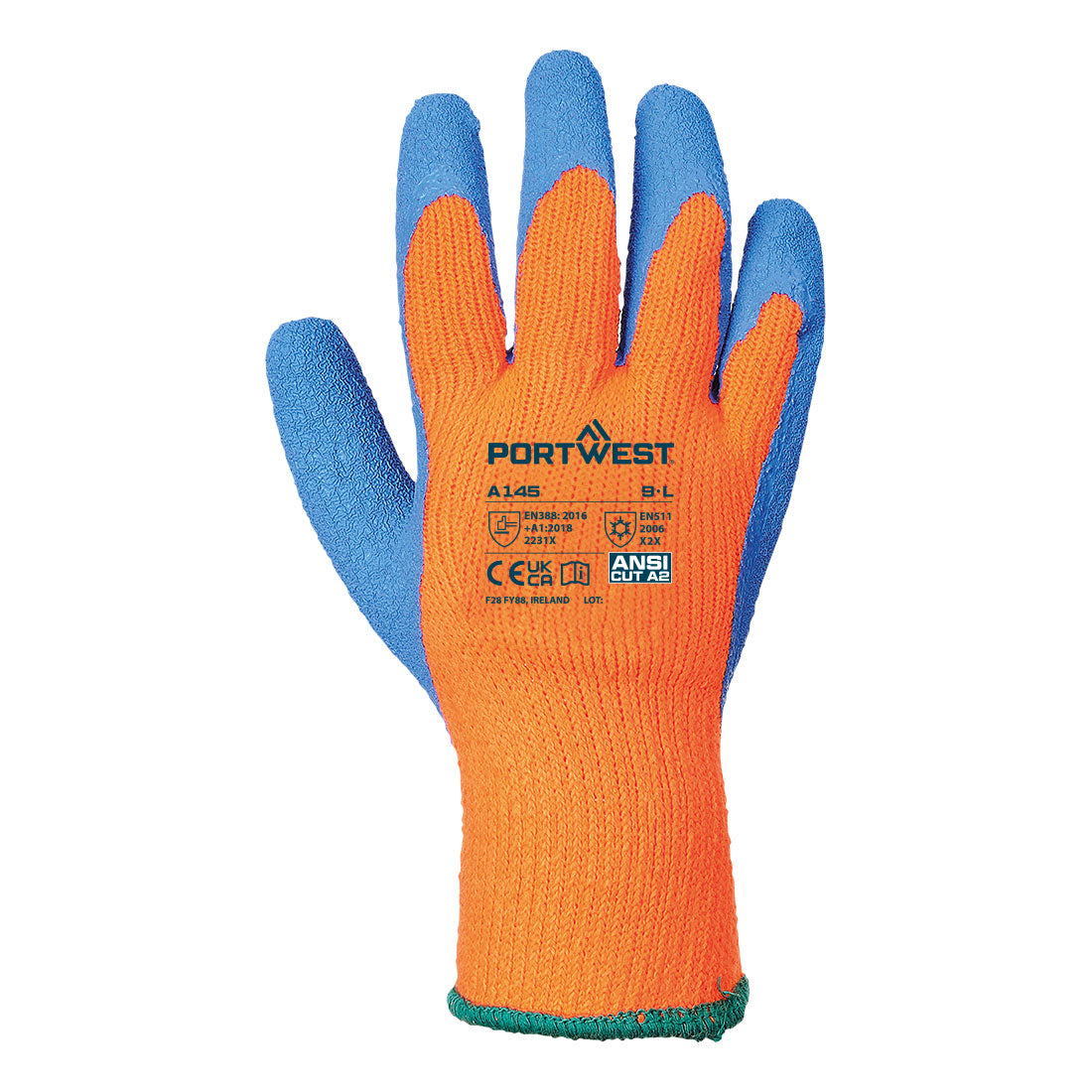 A145 Orange/Blue Back
