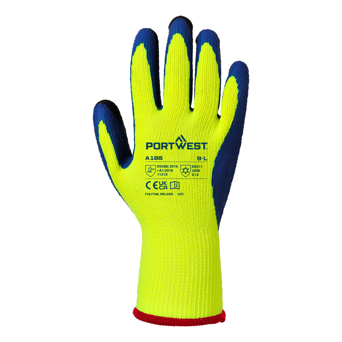 A185 Yellow/Blue Back