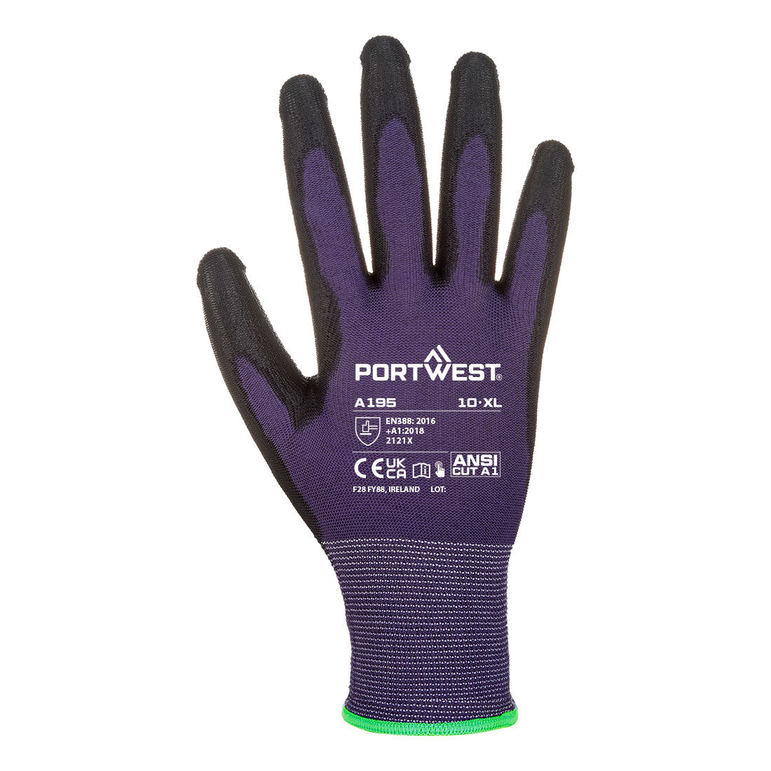 A195 Purple/Black Back