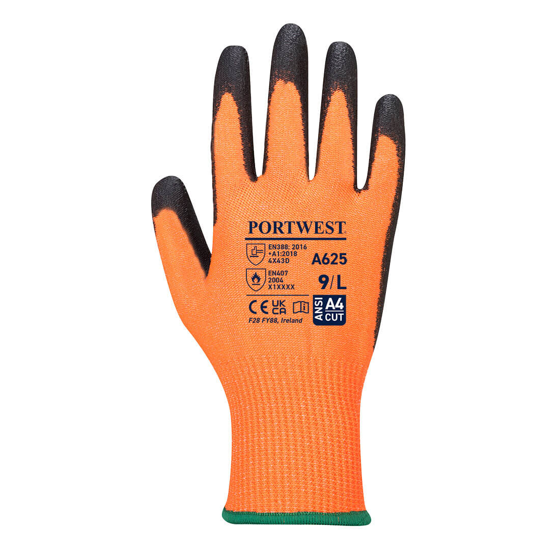 A625 Orange/Black Back
