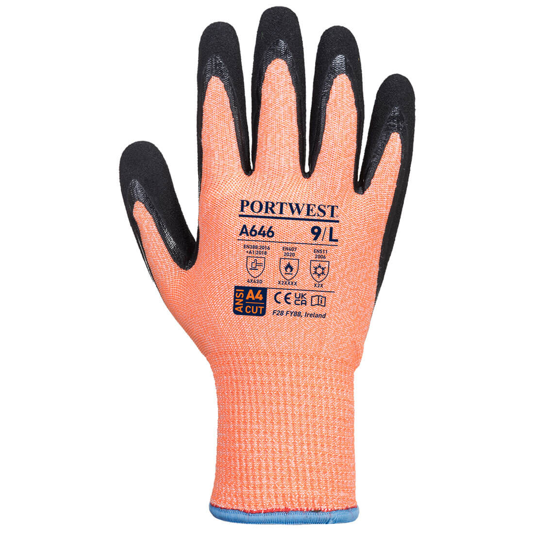 A646 Orange/Black Back