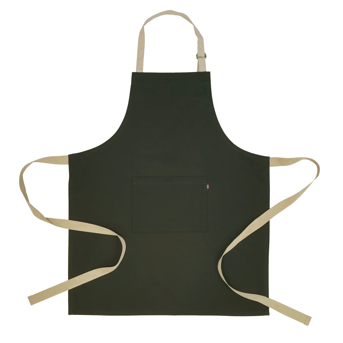 Coast Classic Long Bib Apron with Pouch Pocket - AF1106