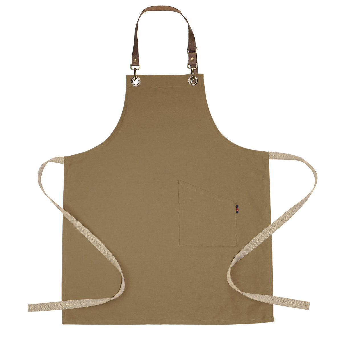 County Classic - Long Bib Apron - Leather Halter - Premium - AF3001
