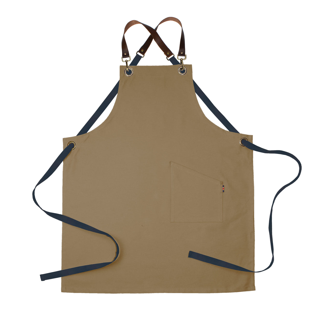 County Crossback - Long Bib Apron - Leather Halter - Premium - AF4001
