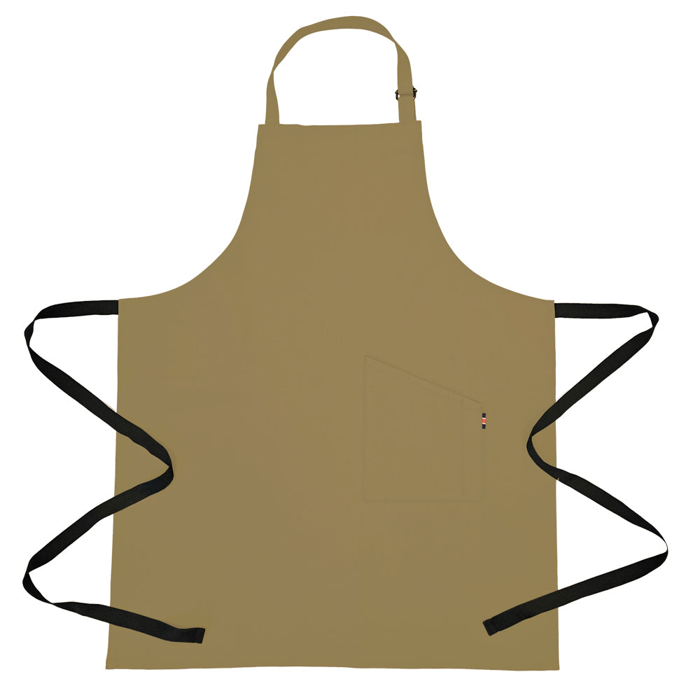 County Self Colour Halter Bib Apron - AF6001