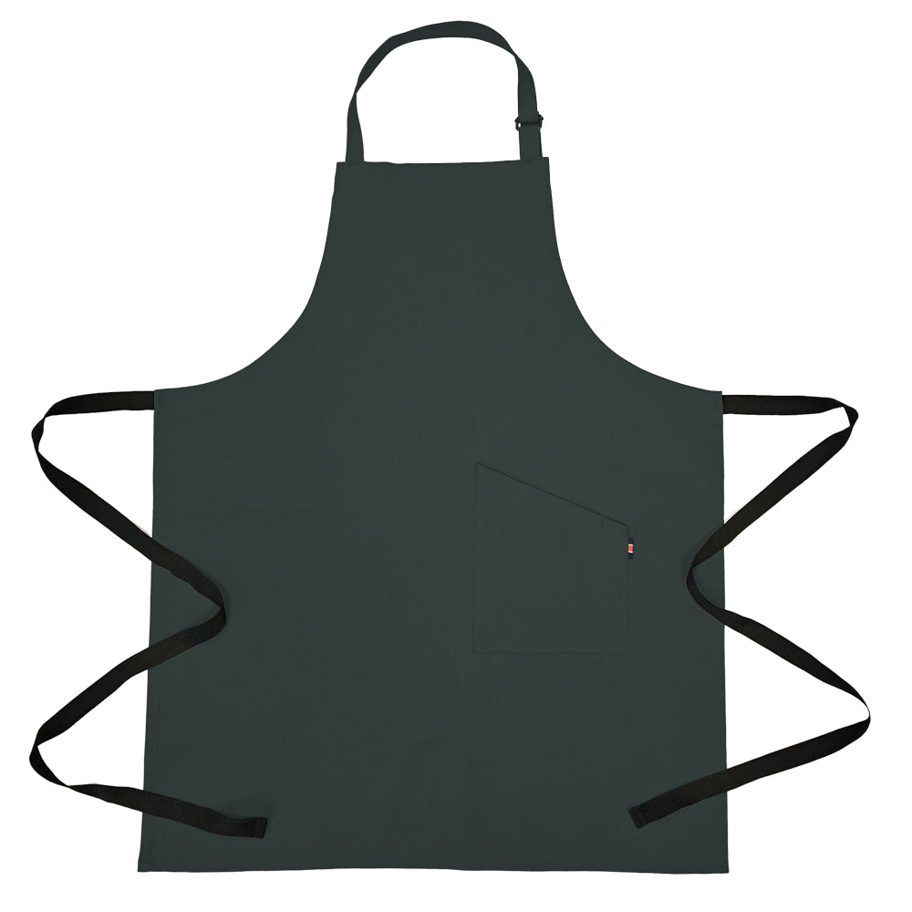 County Self Colour Halter Bib Apron - AF6001