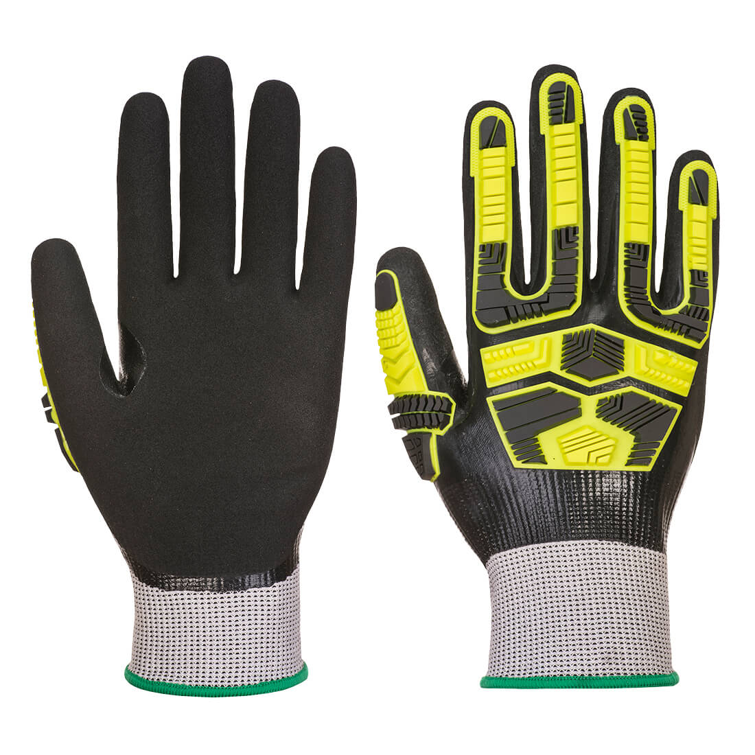Portwest - Impact D18 Nitrile Sandy TPR Waterproof Glove - AP55