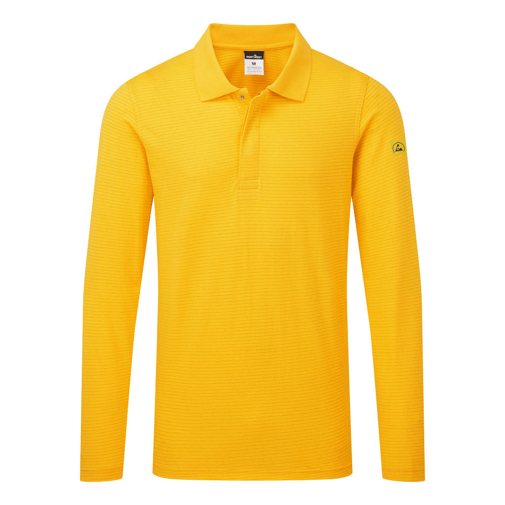 Portwest - Anti-Static ESD Polo Shirt L/S - AS23
