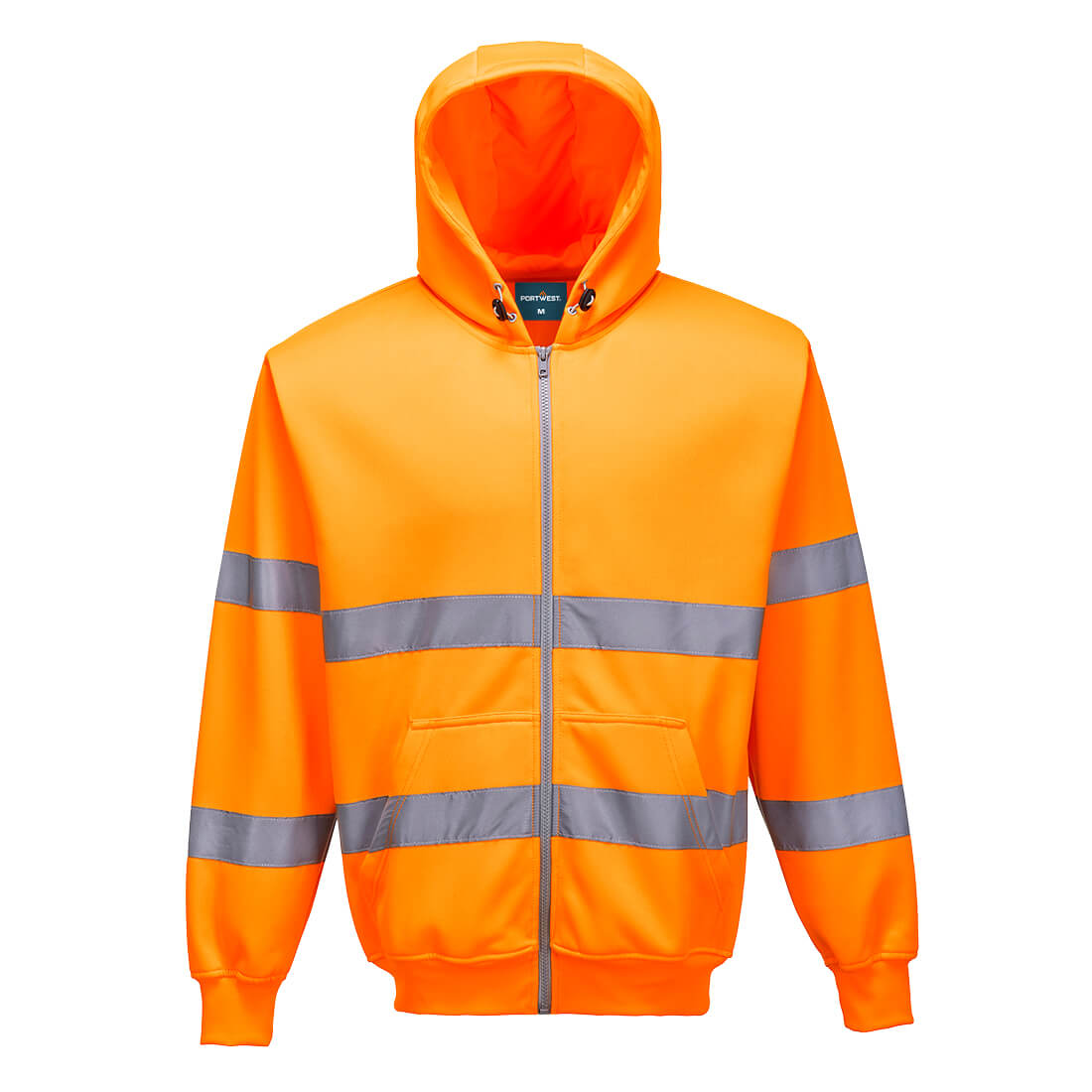 Portwest - Hi-Vis Zipped Hoodie - B305