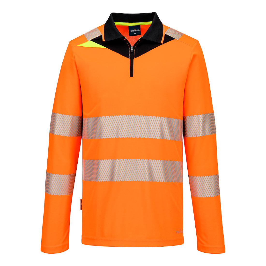 Portwest - DX4 Hi-Vis Zip Polo Shirt L/S - DX419