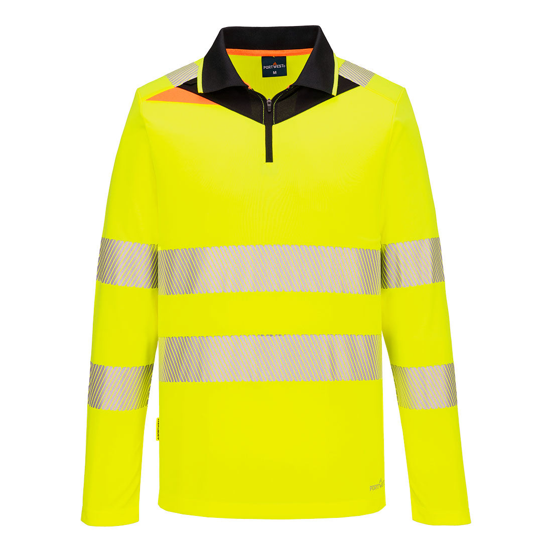 Portwest - DX4 Hi-Vis Zip Polo Shirt L/S - DX419