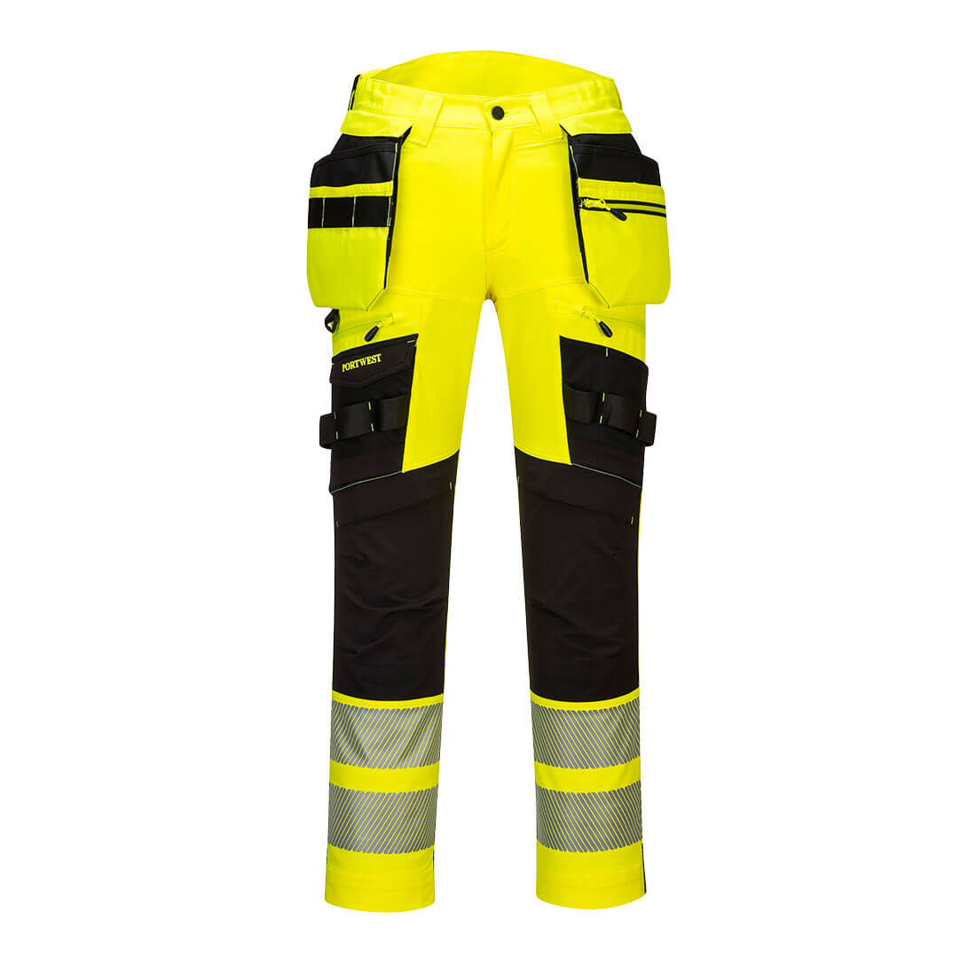 Portwest - DX4 Hi-Vis Detachable Holster Pocket Trousers - DX442