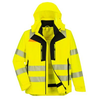 Portwest - DX4 Hi-Vis 4-in-1 Jacket - DX466