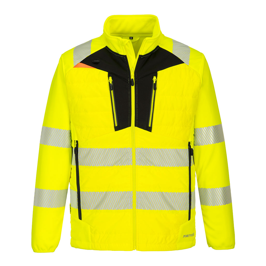 Portwest - DX4 Hi-Vis Hybrid Baffle Jacket - DX473