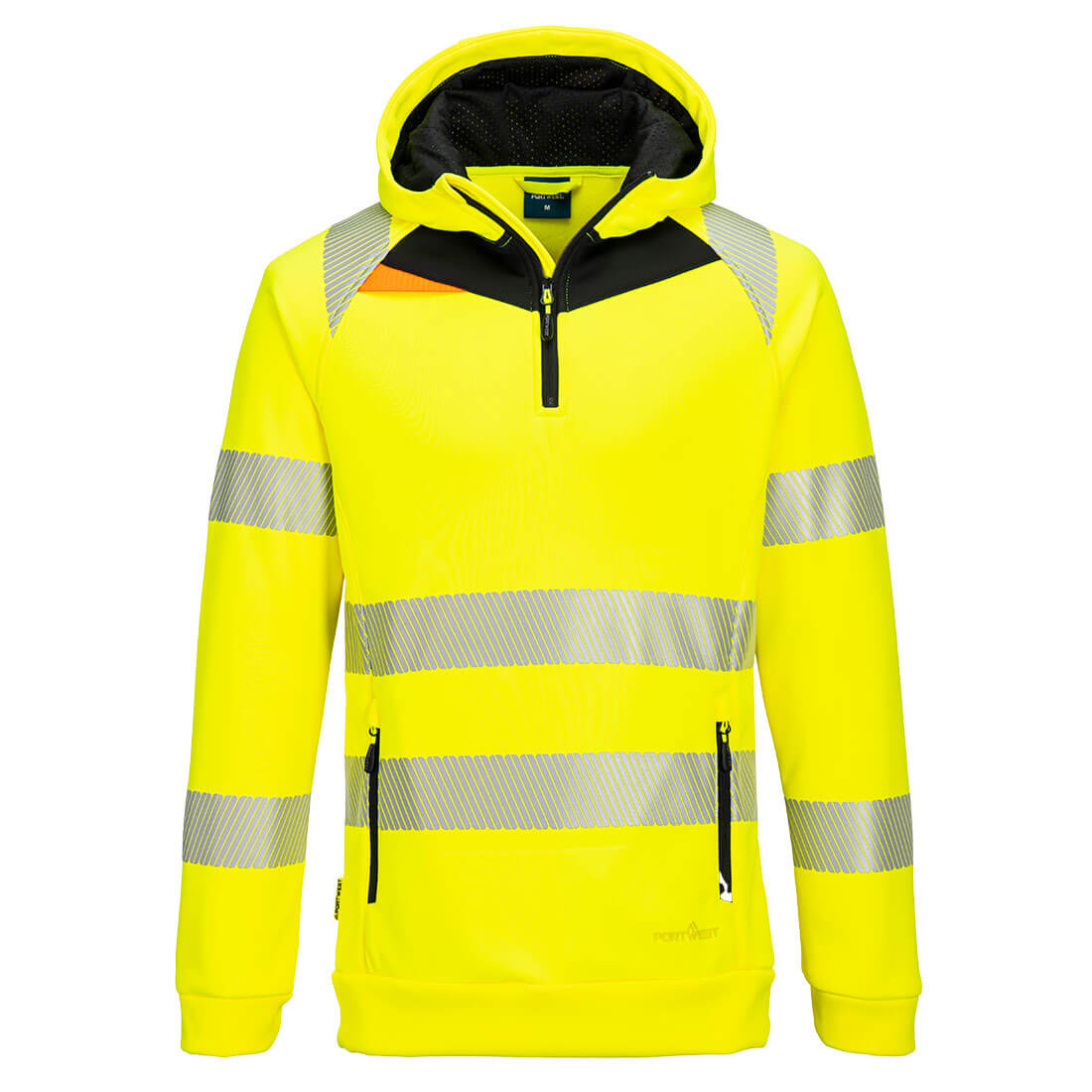 Portwest - DX4 Hi-Vis 1/4 Zip Hoodie - DX482