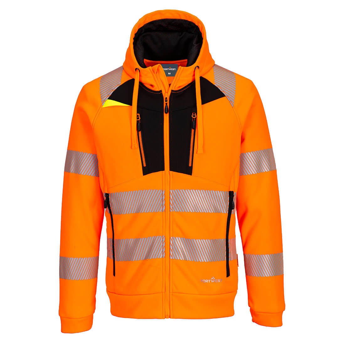 Portwest - DX4 Hi-Vis Zip Hoodie - DX484