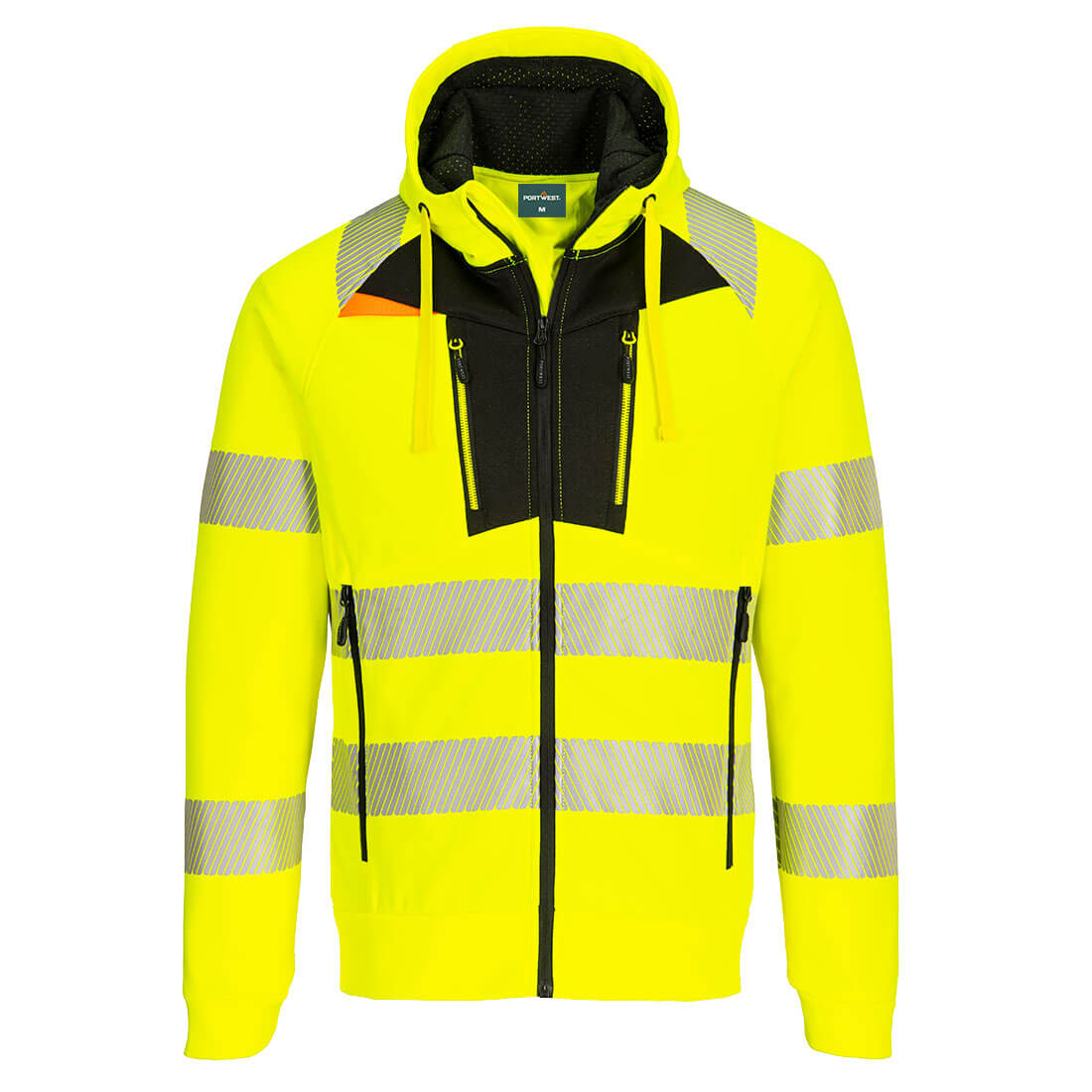 Portwest - DX4 Hi-Vis Zip Hoodie - DX484
