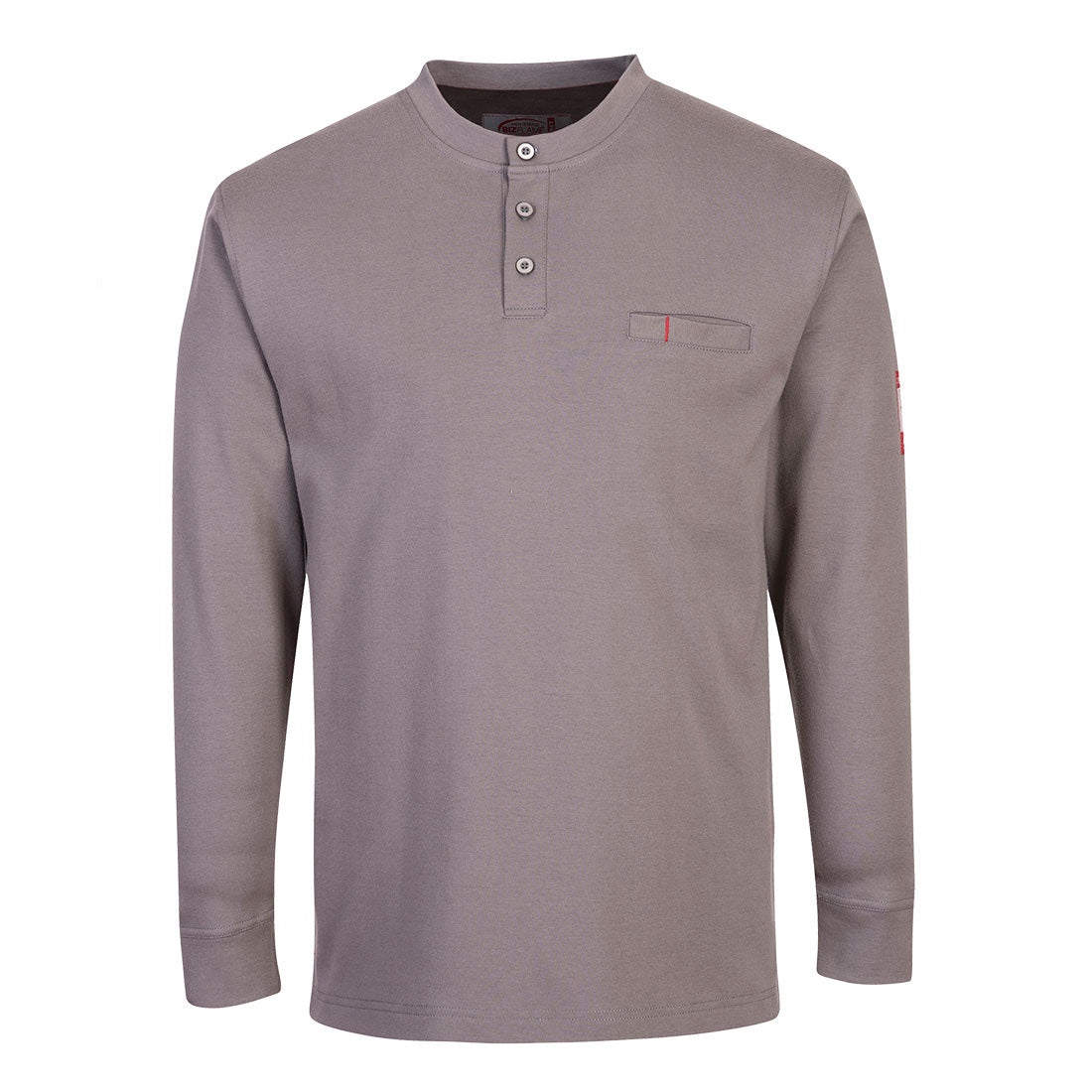 Portwest - Bizflame Knit FR Long Sleeve Henley - FR32