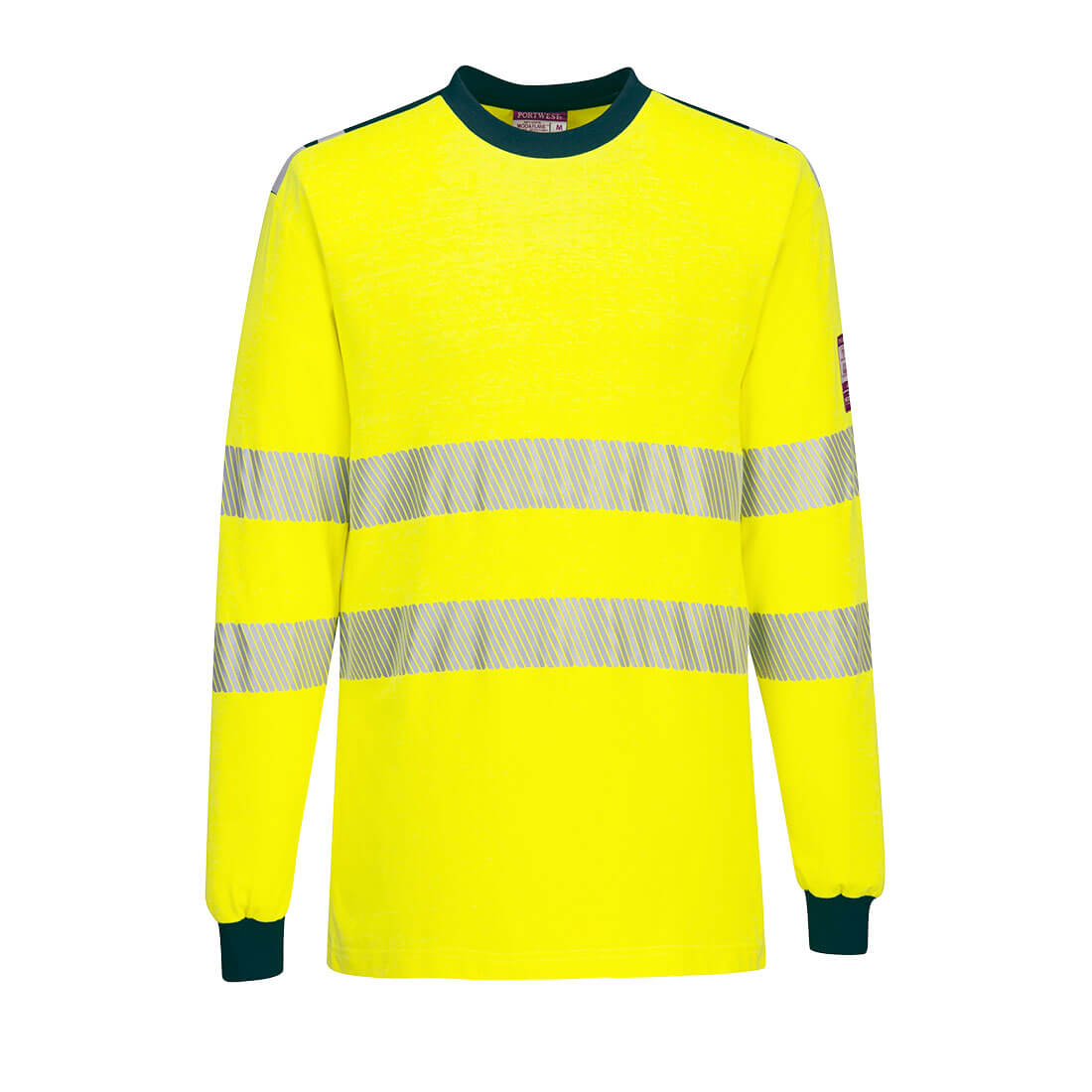 Portwest - PW3 Modaflame Knit Hi-Vis FR Long Sleeve T-Shirt - FR701