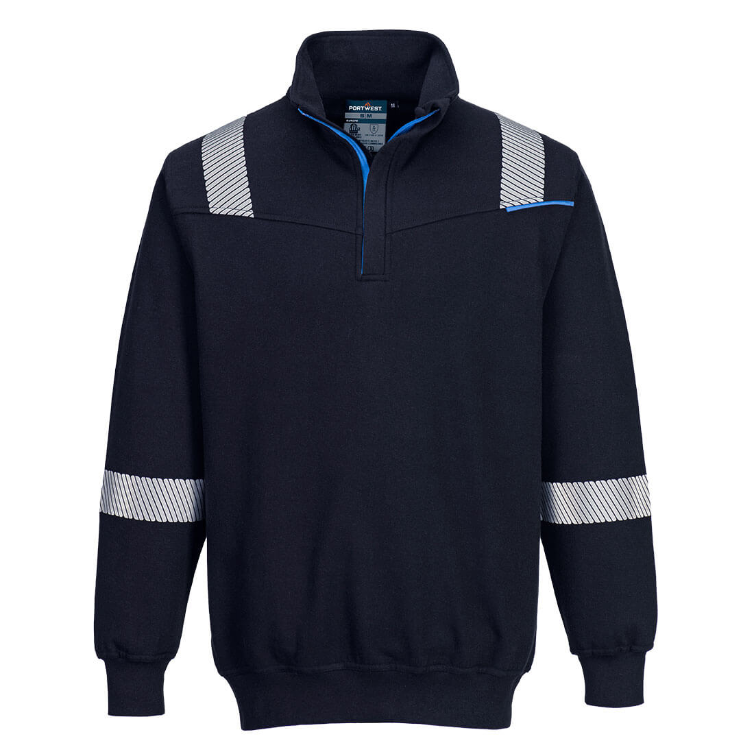 Portwest - WX3 Modaflame Knit FR 1/4 Zip Sweatshirt - FR710