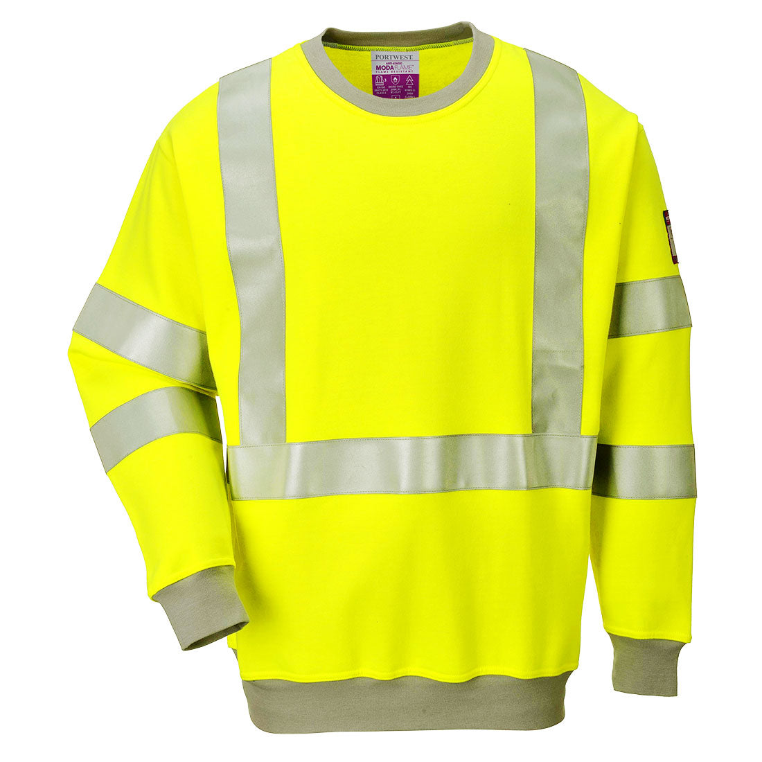 Portwest - Modaflame Knit Hi-Vis FR Sweatshirt - FR72