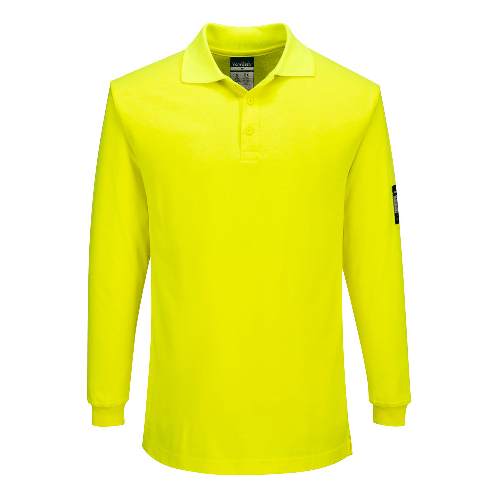 Portwest - Modaflame Knit FR Long Sleeve Polo Shirt - FR805