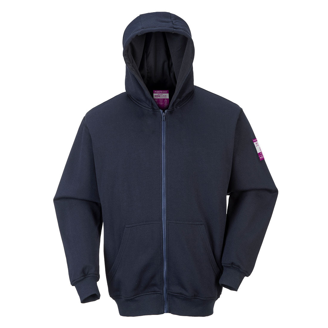 Portwest - Modaflame Knit FR Full Zip Hooded Sweatshirt - FR81