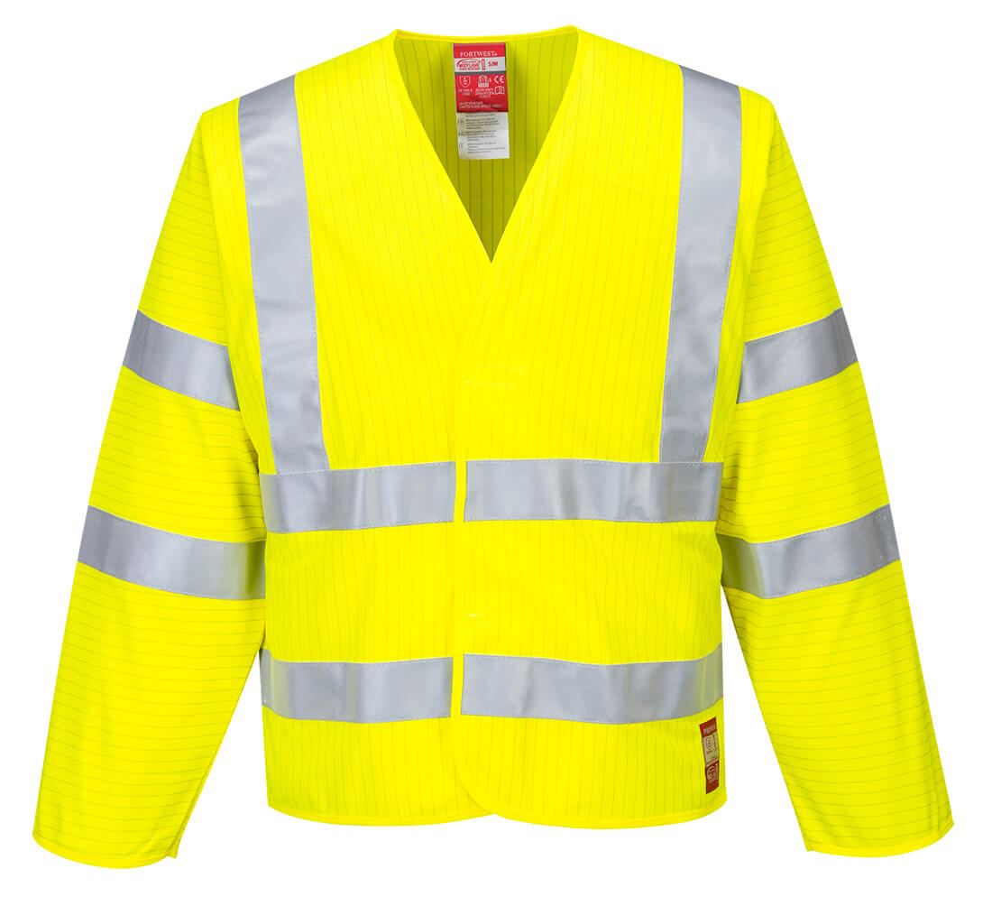 Portwest - Bizflame Hi-Vis FR Long Sleeve Vest - FR85