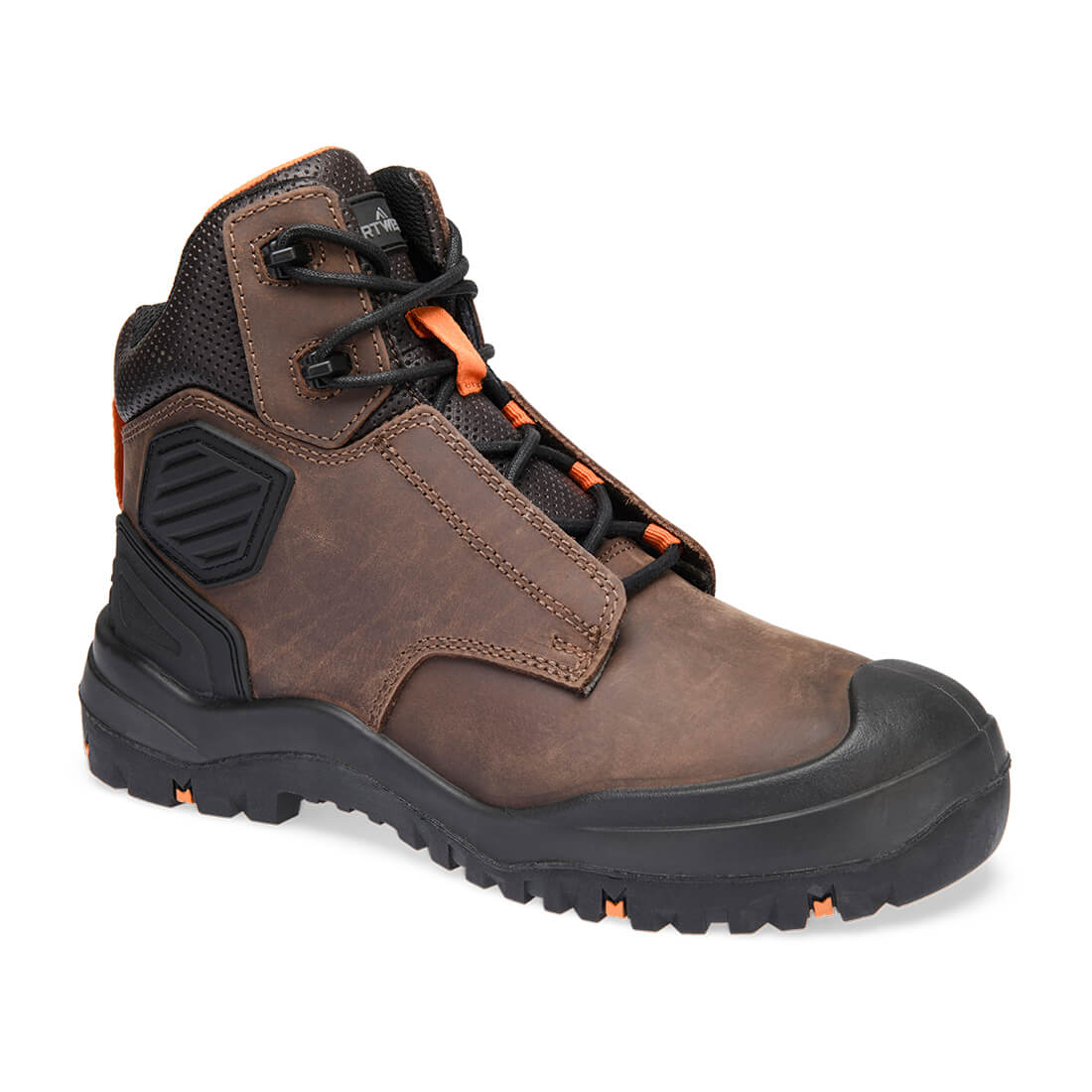 Portwest - Steel Leather Ankle Boot S3 SC HRO HI CI LG SR FO - FT30