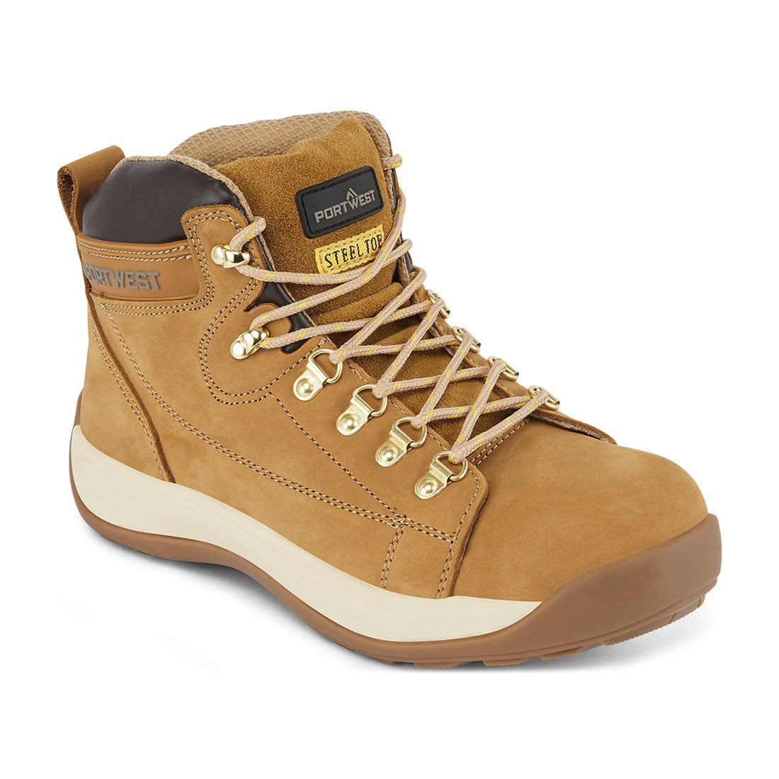Portwest - Steel Nubuck Leather Mid Boot SB HRO - FW31