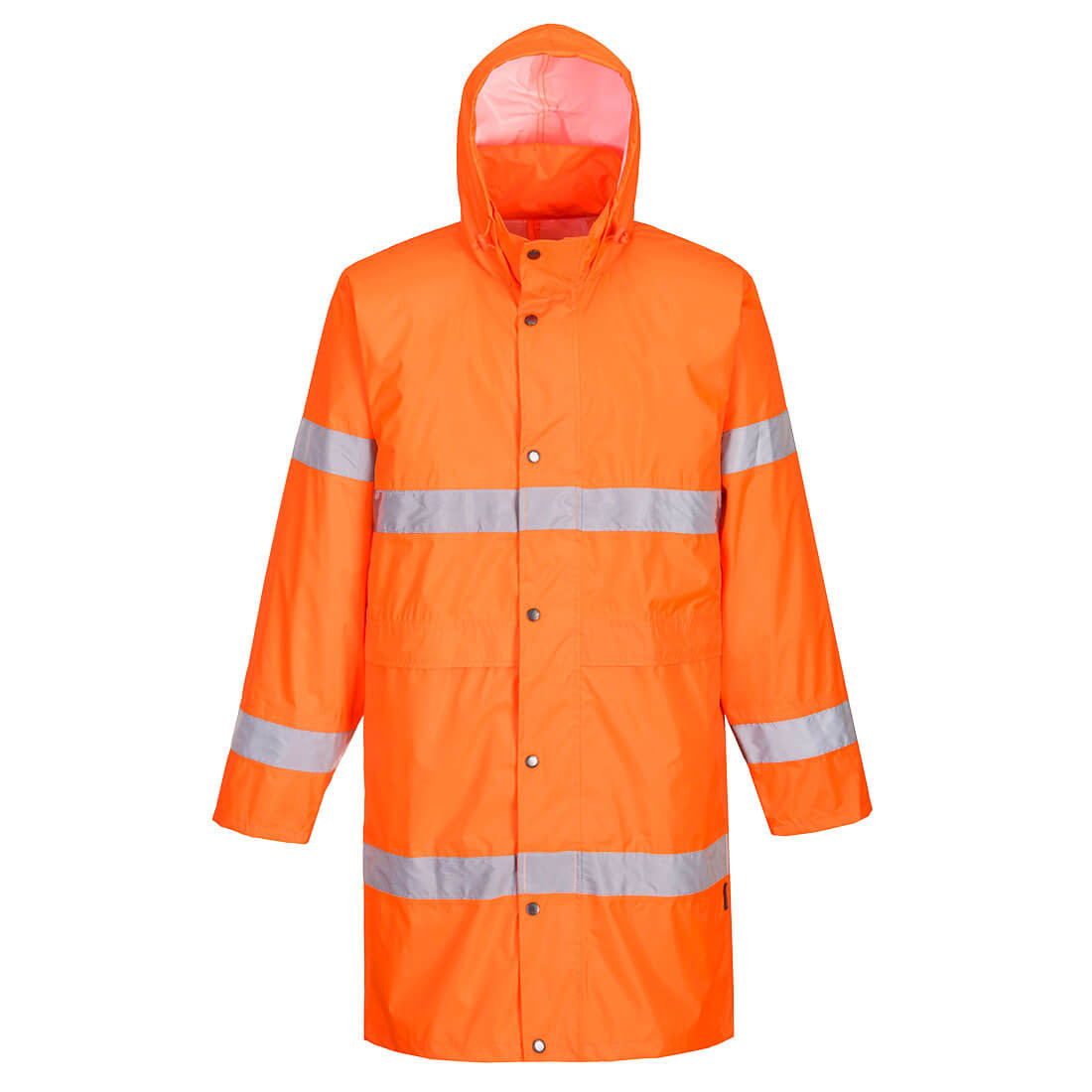 Portwest - Hi-Vis Rain Coat 100cm - H442