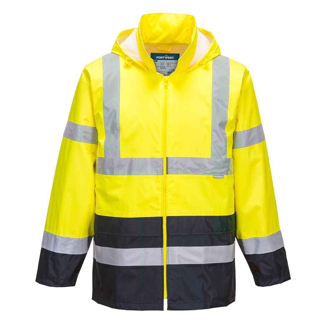 Portwest - Hi-Vis Contrast Classic Rain Jacket - H443