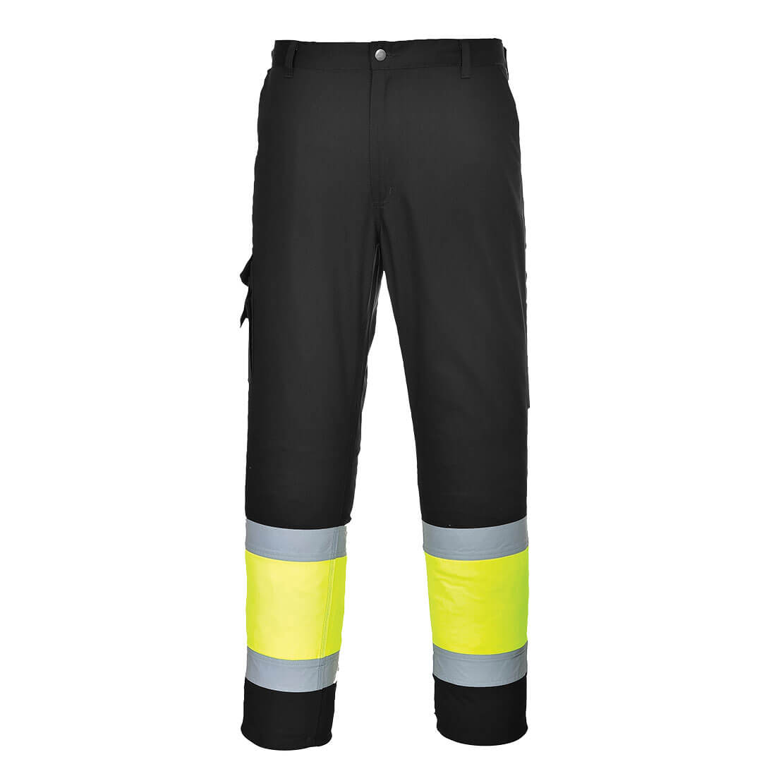 Portwest - Hi-Vis Lightweight Contrast Class 1 Service Trousers - L049