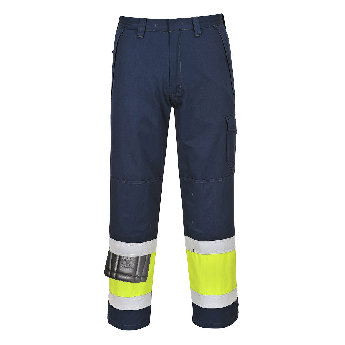 Portwest - Modaflame Work Hi-Vis Class 1 Multi-Norm FR Trousers - MV26