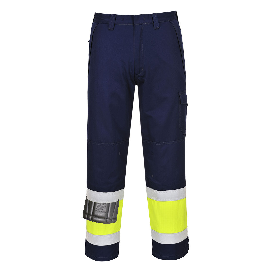 Portwest - Modaflame Work Hi-Vis Class 1 Multi-Norm FR Trousers - MV26