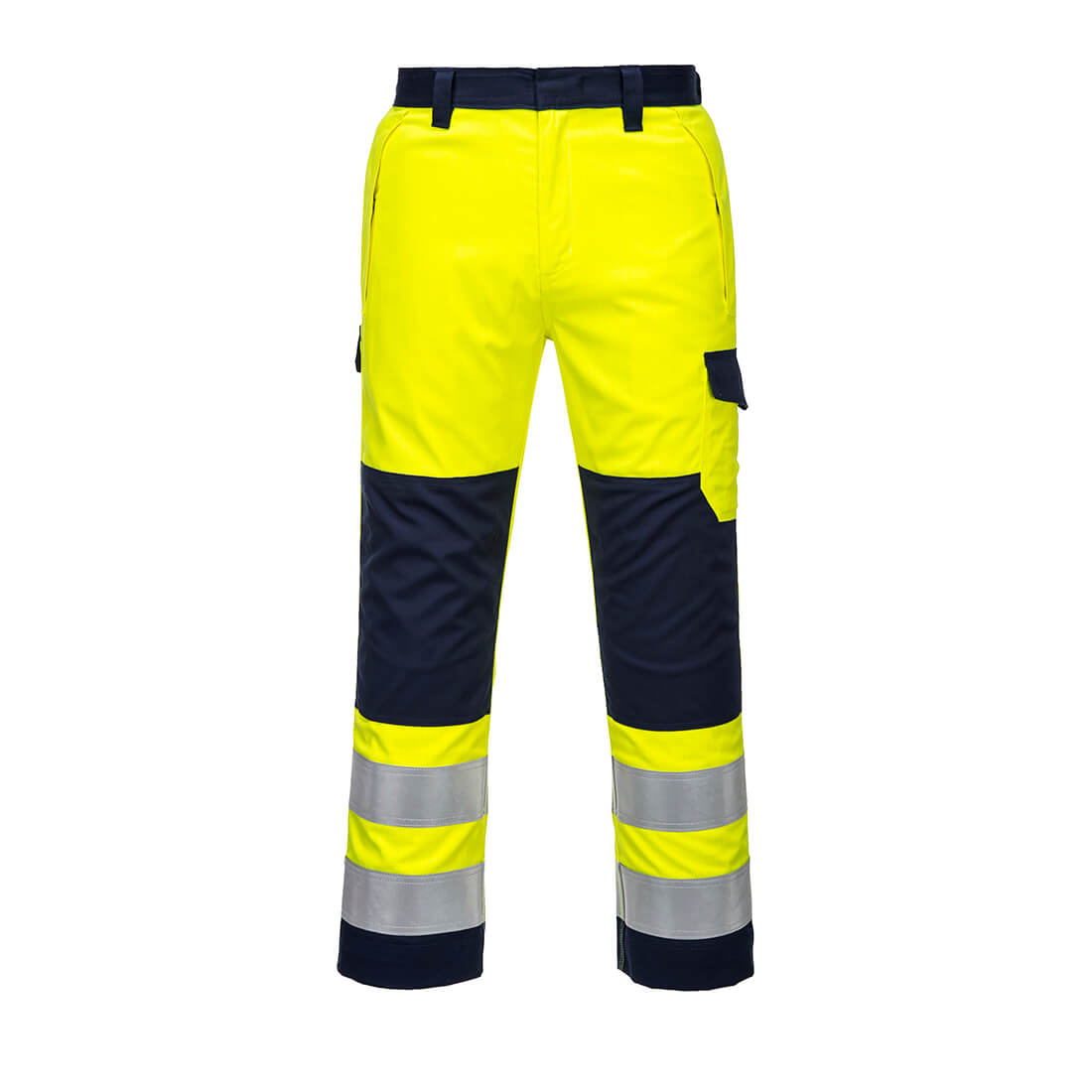 Portwest - Modaflame Work Hi-Vis Multi-Norm Contrast FR Trousers - MV46
