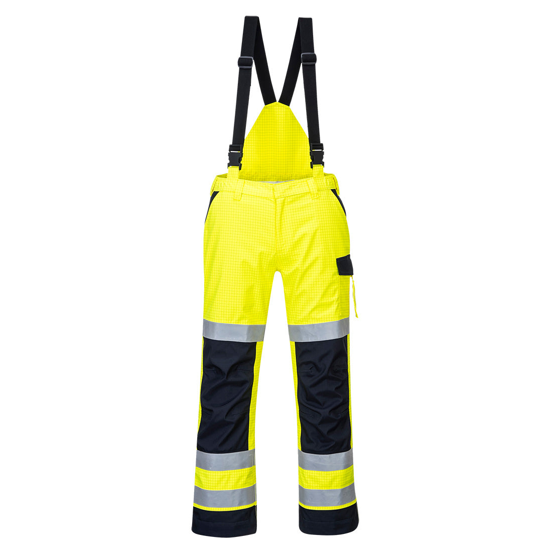 Portwest - Modaflame Rain+ Hi-Vis Multi-Norm Contrast FR Trousers - MV71