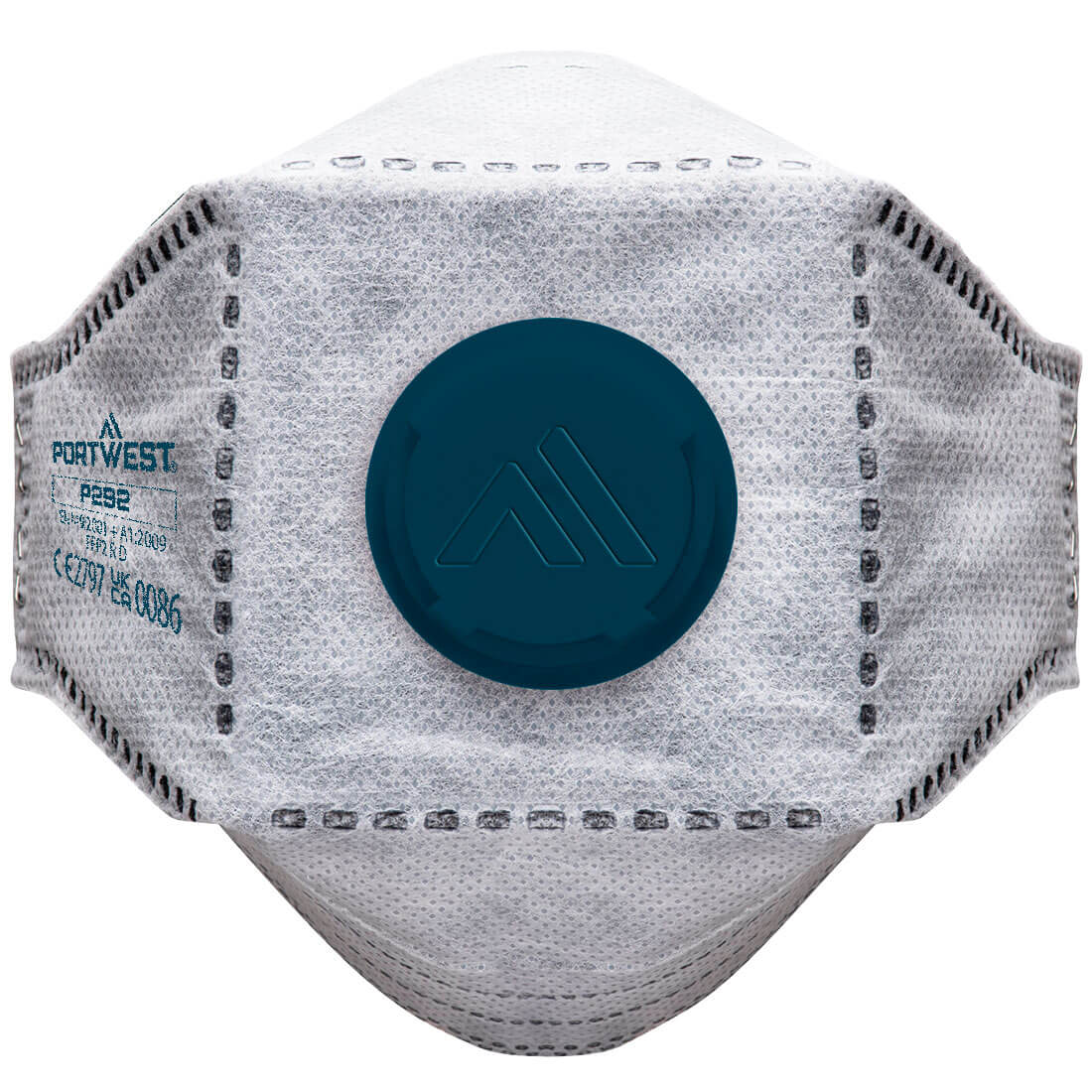 Portwest - EAGLE FFP2 Valved Carbon Fold Flat Respirator (Pk10) - P292