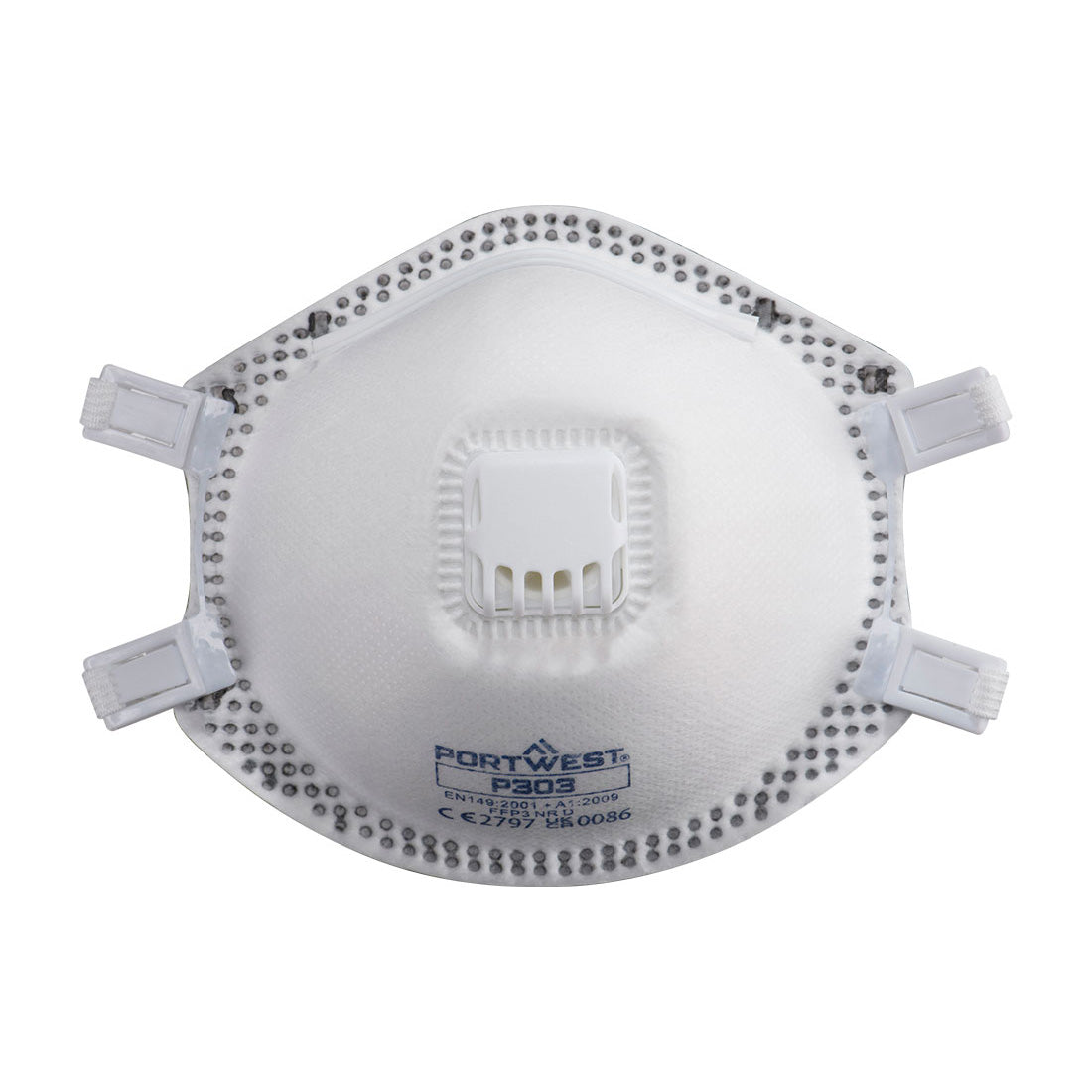 Portwest - FFP3 Valved Dolomite Respirator (Pk10) - P303