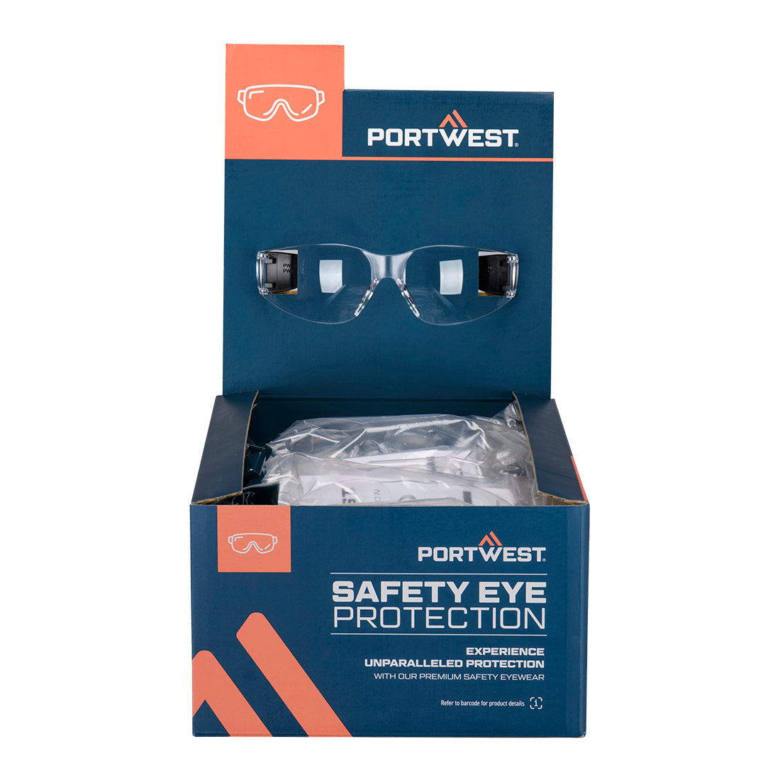 Portwest - Retail-Ready PW32 Glasses Pk12 - PM32